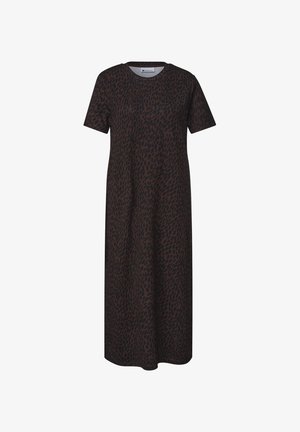 Street One, MIDIKLEID MIT GRAFISCHEM MUSTER - T-Shirt-Kleid - molten earth