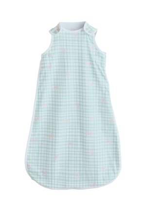 Next, REGULAR FIT - 0.5 TOG SLEEVELESS BABY SLEEP BAG UNISEX - Nachtwäsche Schlafsack - green pink gingham bows