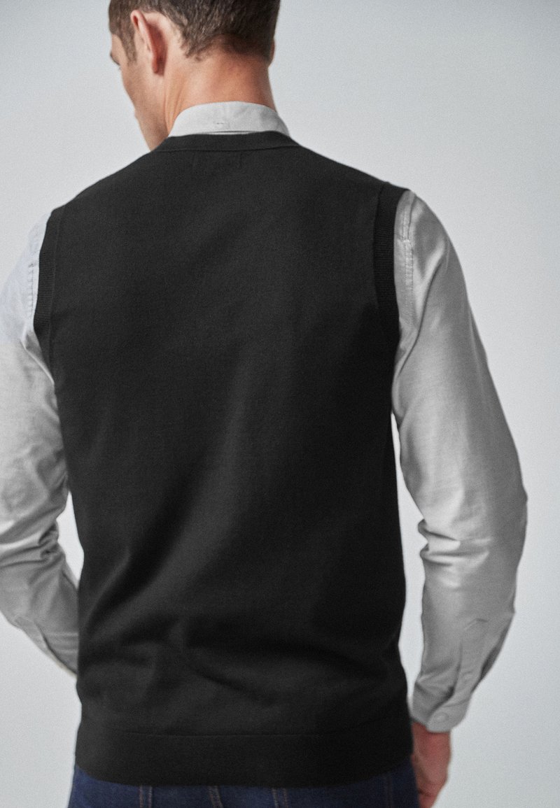Herren Strickjacken | Next Strickjacke black/schwarz - AN30289 Herren Strickjacken | Next Strickjacke black/schwarz - AN30289