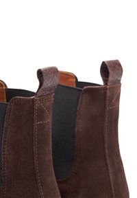 Woden CHELSEA  - Botines con plataforma - chocolate
