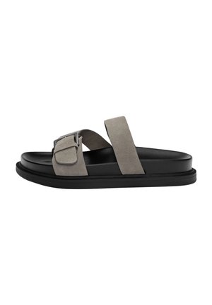 BUCKLED - Mules - grey