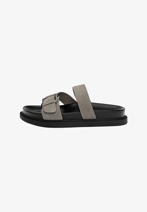 BUCKLED - Mules - grey