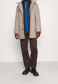 TOM TAILOR Abrigo corto - beige