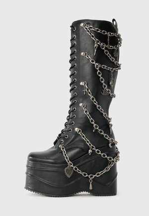 THE AMYGDALA - High heeled boots - black