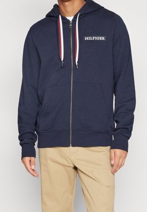 Zip-up sweatshirt - dark blue