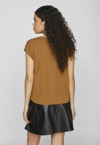 VILA VIMODALA V NECK - Camiseta básica - rubber