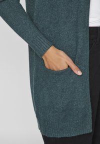 VILA VIRIL OPEN NOOS - Cardigan - ponderosa pine/dark melange