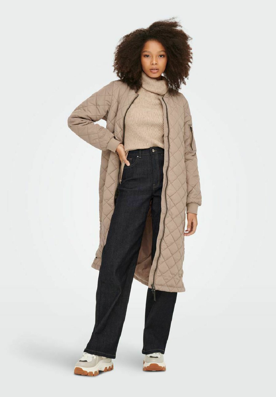 ONLY JESSICA - Wintermantel - mocha meringue/hellbraun - Zalando.de