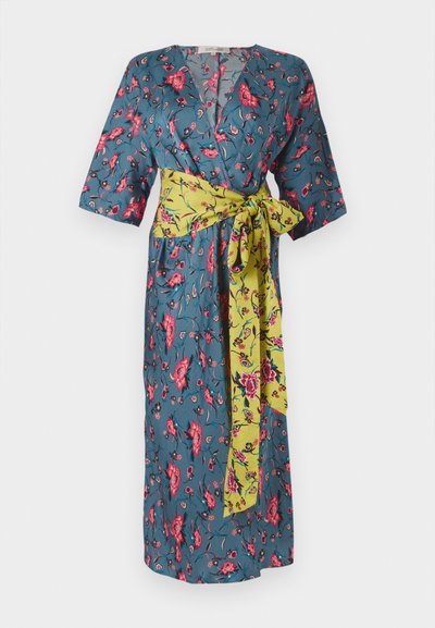 Diane von Furstenberg GRACIE DRESS - Vestito casual - blue grey