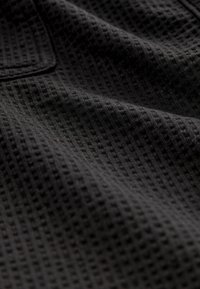 Next SEERSUCKER BUTTON FRONT BELTED UTILITY  REGULAR FIT - Jerseykjole - black