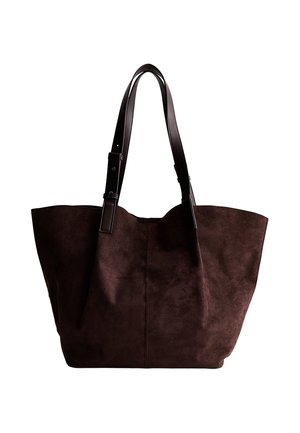 SHOPPER  - Shopping bag - dark brown
