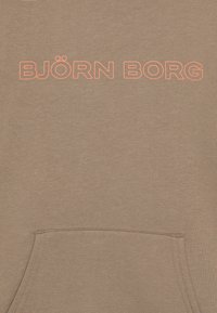 Björn Borg ESSENTIAL 3 HOODIE UNISEX - Kapucnis pulóver - roasted cashew