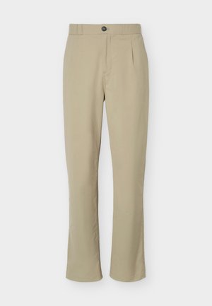 Lindbergh, PAPER TOUCH PANTS - Pantaloni - dusty army