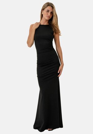 BY IC, ANNAIC MAXI DRESS - Трикотажна рокля - black