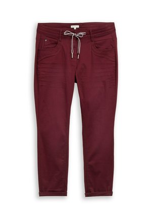 TOM TAILOR, TTTAPERED RELAXED - Stoffhose - preppy plum