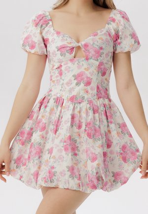 Freizeitkleid - pink