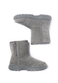 EVERAU STARLING ZIPPER SHORT - Winter boots - grey