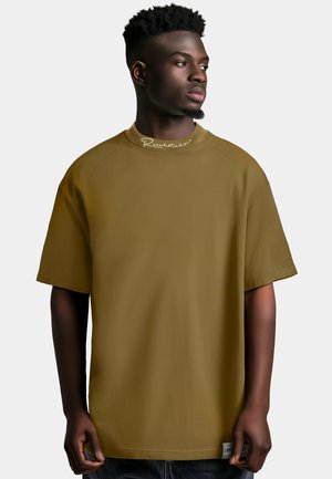 Basic T-shirt - khaki