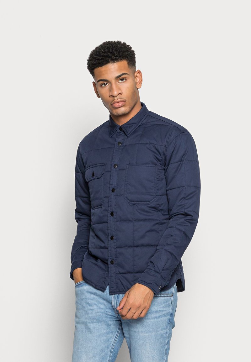 Denham LINCOLN QUILTED - Casaco leve - navy