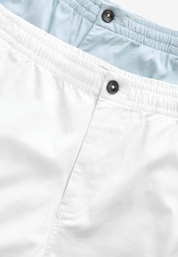 Next 2 PACK REGULAR FIT ELASTICATED WAIST CHINO - Rövidnadrágok - blue white