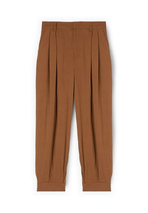 Motivi, PANTALONI CON POLSINO SUL FONDO - Bukser - marrone