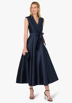 LAPEL MIKADO ANKLE - Cocktailkleid/festliches Kleid - midnight