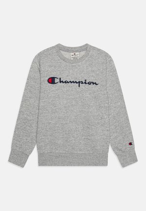 Champion ICONS CREWNECK CONTRAST LOGO UNISEX - Sudadera - grey