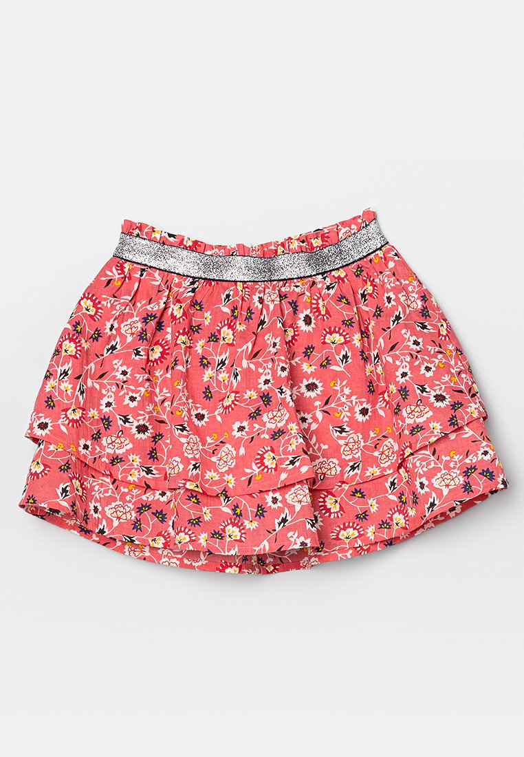 happy girls A-lijn rok koraalrood happy girls A-lijn rok koraalrood