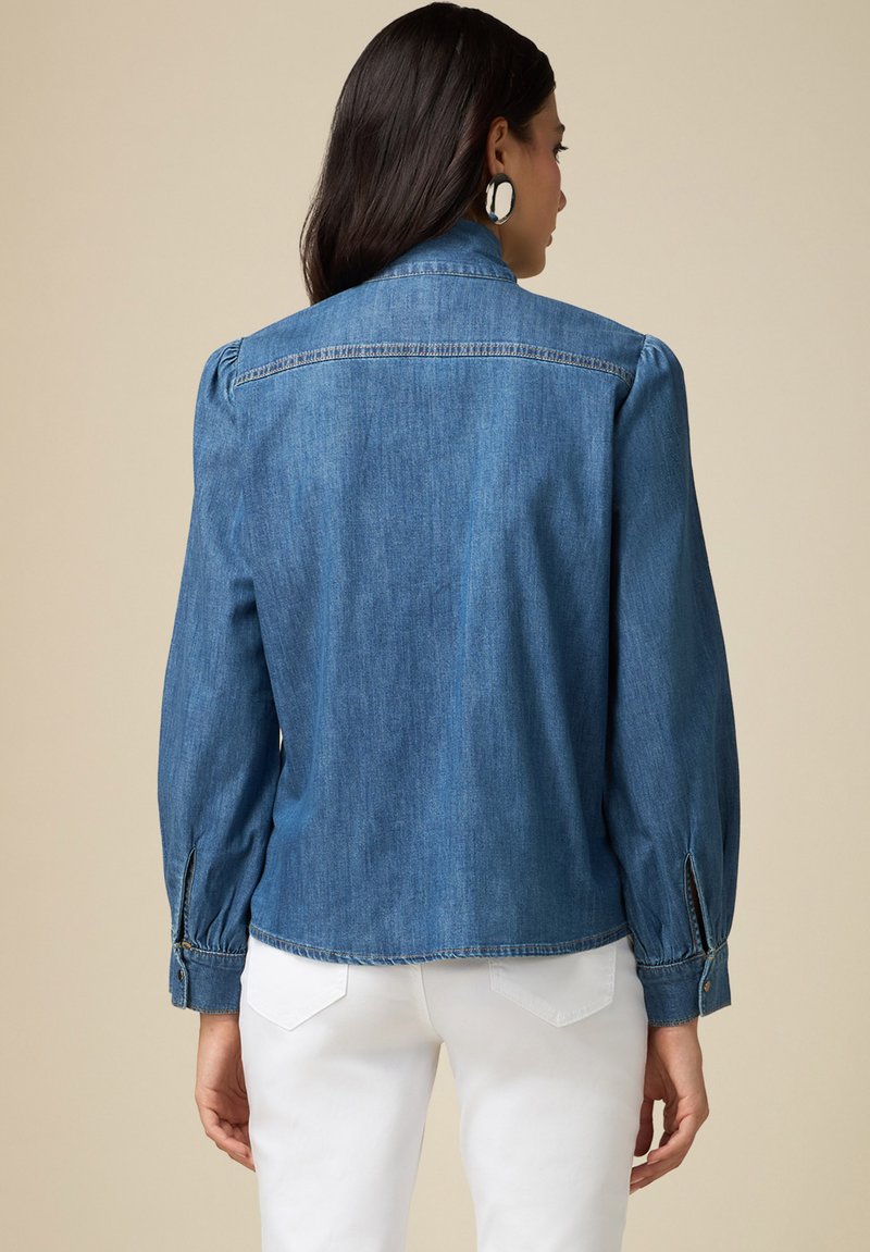 Denim Shirt Jeans Donna Oltre Eco-friendly Cropped Jeans With