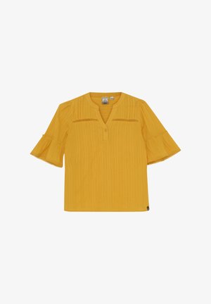 Indian Blue jeans, Bluse - radiant yellow