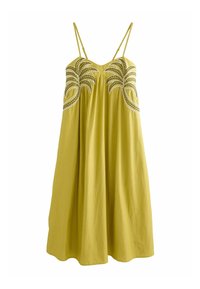 Next - Maxi dress - lime green Thumbnail Image 1