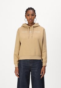 Tommy Hilfiger MDRN REG CORP LOGO  - Mikina - classic khaki