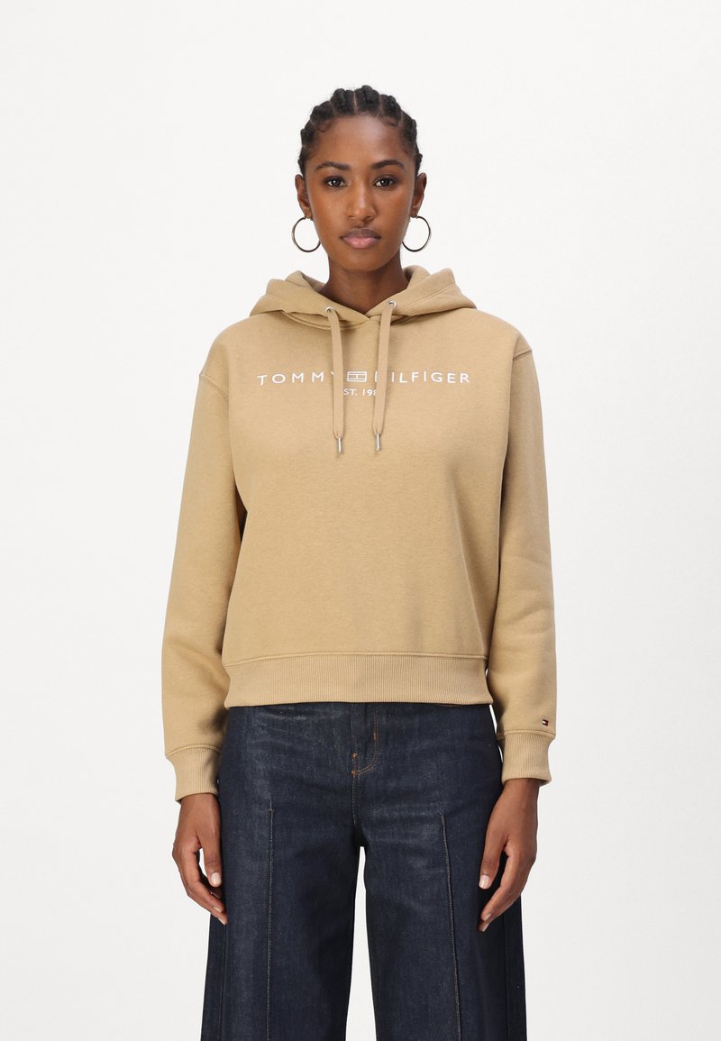 Tommy Hilfiger MDRN REG CORP LOGO  - Mikina - classic khaki