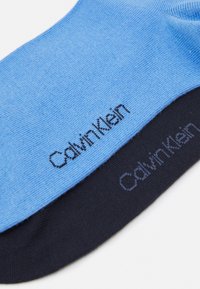 Calvin Klein Underwear MEN SOCK UNISEX 2 PACK  - Meias - blue combo