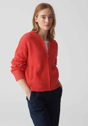 Strickjacke - sweet red