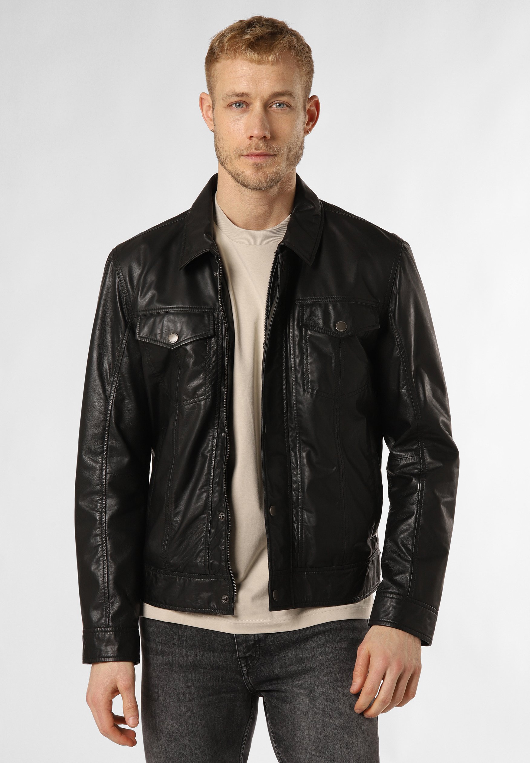 Biker Lederjacke Wildlederjacke Herren Zalando Wildlederjacke