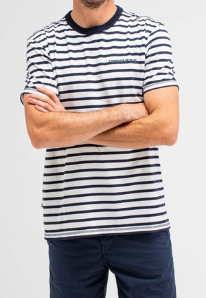 STRIPE - T-Shirt print - alaska blue