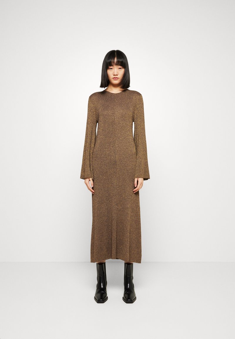Stylein PHELPS DRESS Jumper dress bronze gold/bronze Zalando.co.uk