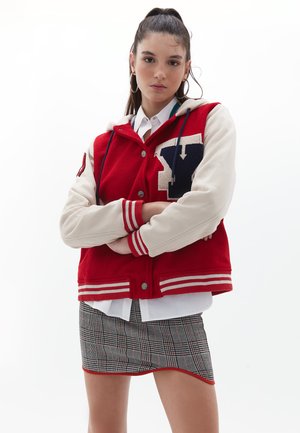 Summer jacket - haute red mix