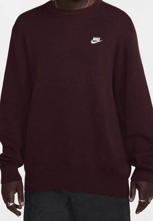 Strickpullover - bordeaux