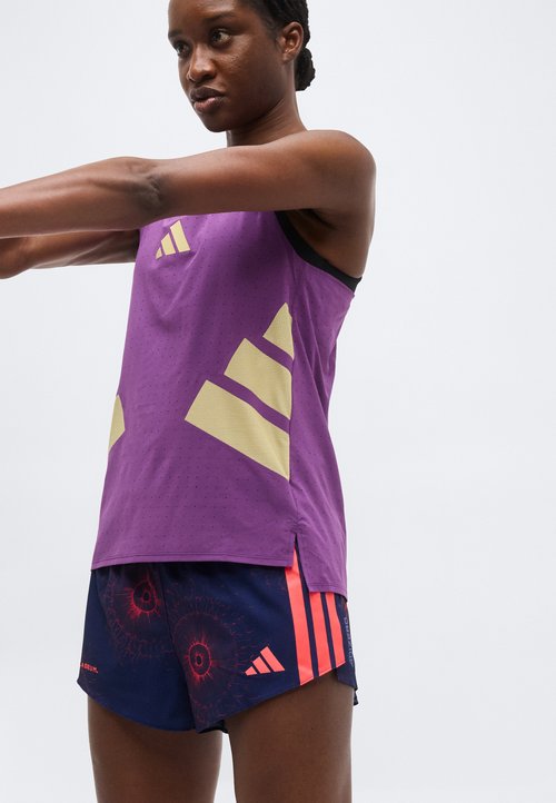 adidas LABRUM GEL - Sports shorts - dark blue/lucid red — photo 4