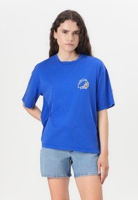 Noisy May NMMILLIE LEMON - Print T-shirt - surf the web