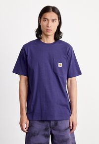 Carhartt WIP POCKET - Basic póló - aura
