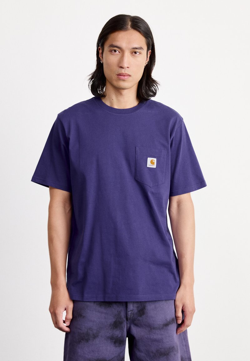 Carhartt WIP POCKET - Basic póló - aura