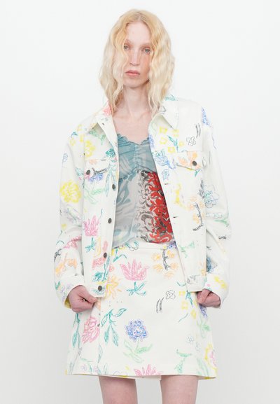 Soulland DECLAN JACKET - Jachetă din denim - white