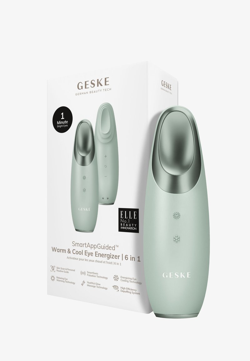 GESKE WARM COOL EYE ENERGIZER | 6 IN 1 - Ansiktsvård - tillbehör - green