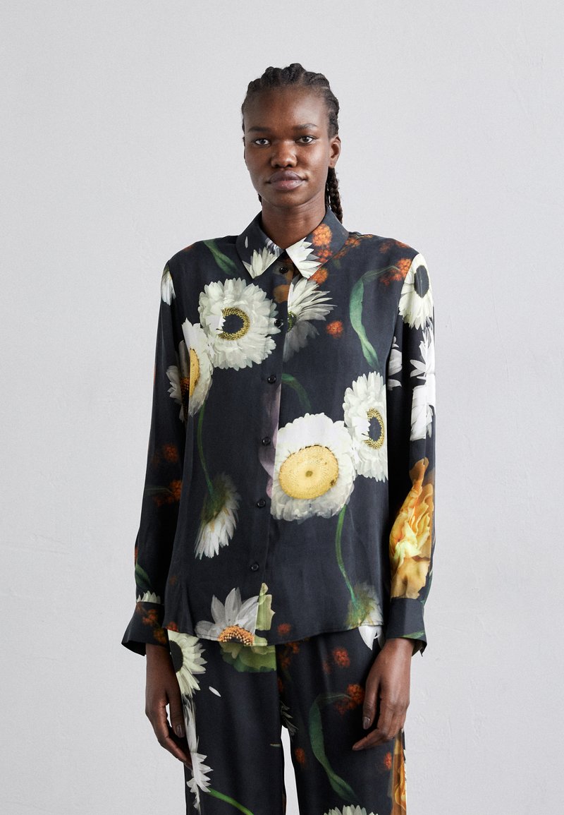 Stine Goya WAL - Camicia - anthracite