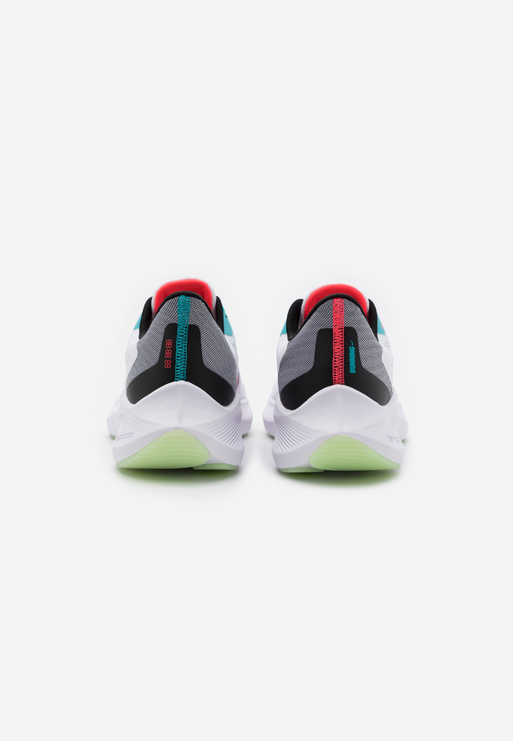 Nike Performance ZOOM WINFLO 7 - Zapatillas de running neutras - summit  white/black/flash crimson/blanco - Zalando.es