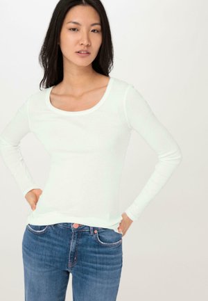 SLIM - Longsleeve - naturweiss