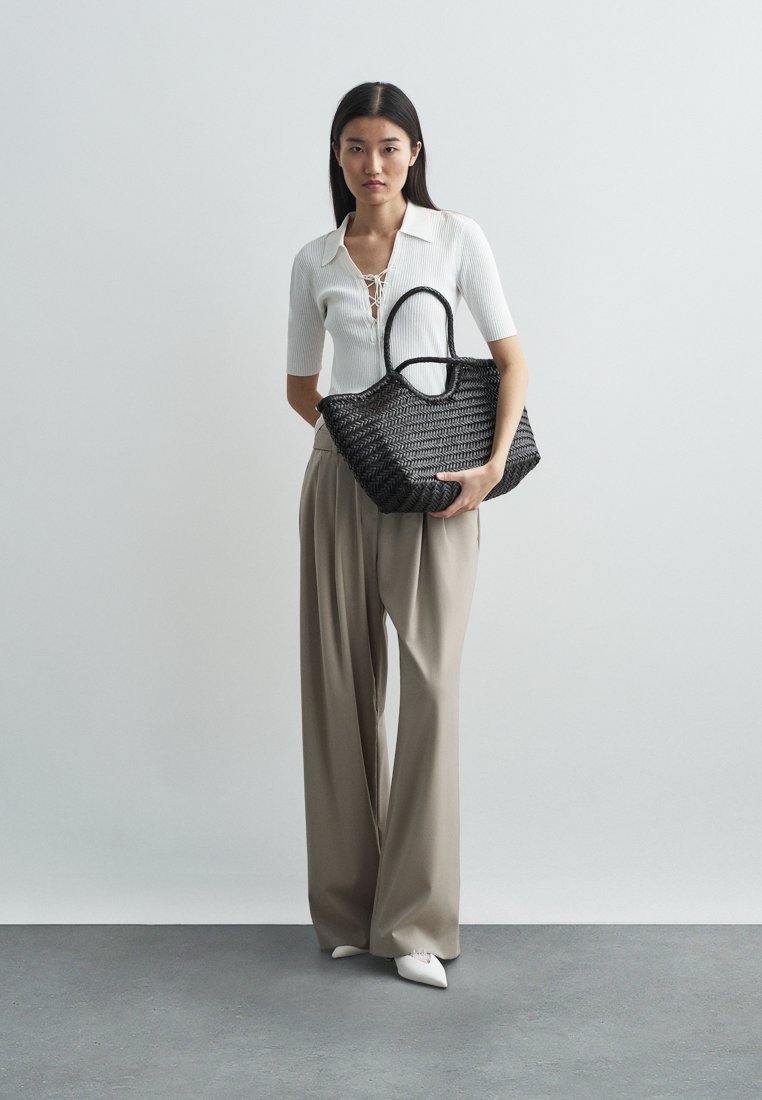 DRAGON DIFFUSION NANTUCKET BASKET BIG - Tote bag - dark brown